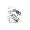 Anime Line Art Character Vinyby; in3esketch l Sticker — Stylish Kiss-Cut Decal