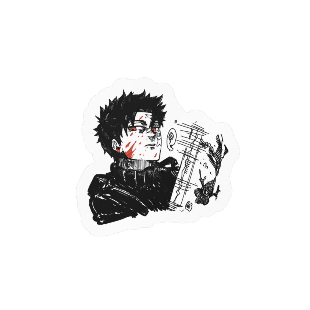 Chihiro fanart by; in3e sketch Kiss-Cut Vinyl Decal — Stormy Shinobi Character Sticker for Laptops, Water Bottles & Car Windows