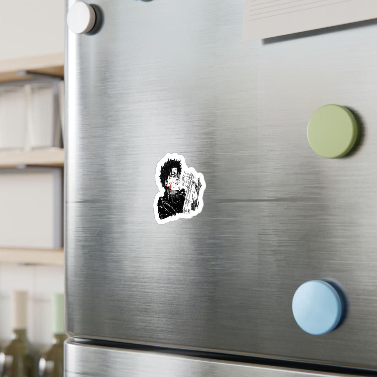 Chihiro fanart by; in3e sketch Kiss-Cut Vinyl Decal — Stormy Shinobi Character Sticker for Laptops, Water Bottles & Car Windows